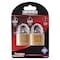 Brinks Keyed Alike Padlock, Brass, 40mm, High Security 2 PK 171-40202 - alternate 2